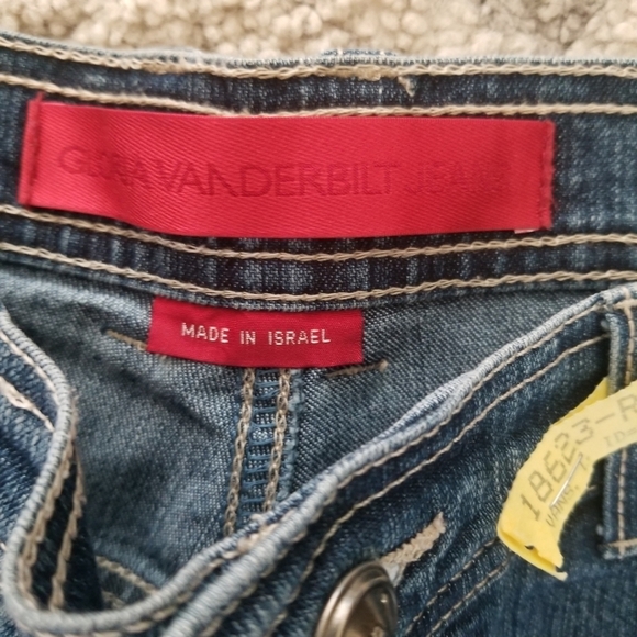 Gloria Vanderbilt Amanda Mom Jeans High Waist Sz 1 - Picture 6 of 8